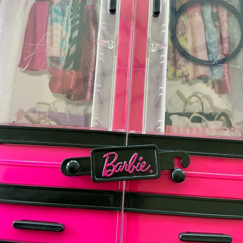 Barbie Fashionistas Ultimate Closet Pink‎ Portable Storage Case DMT57 Accessory
